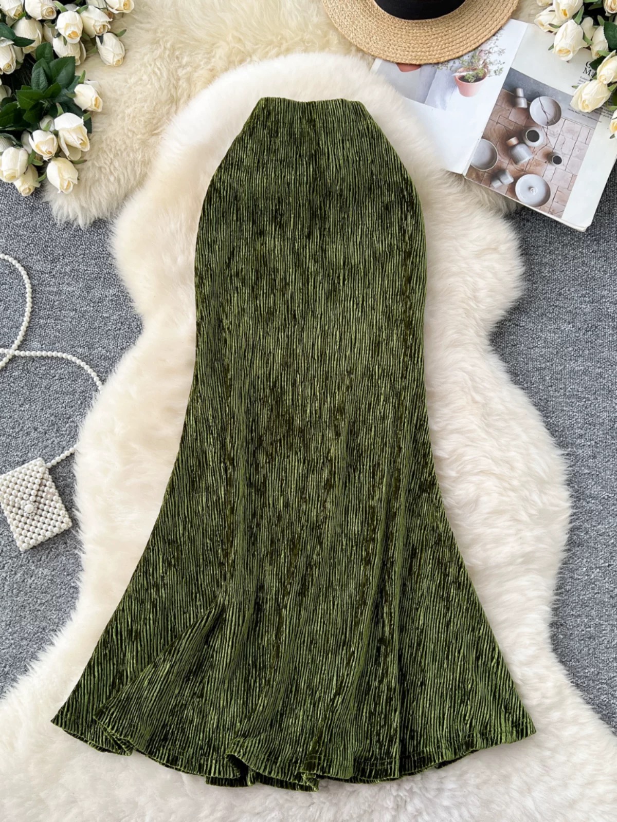 Sweet as candy corduroy skirt CS223 image