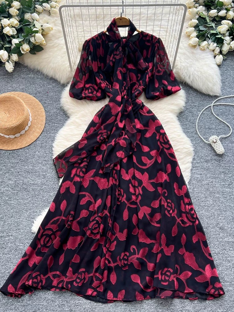 Lucky stars floral dress CD167 image