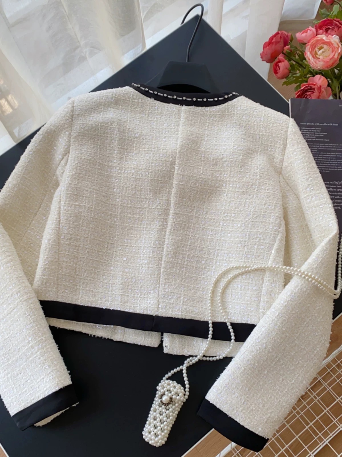 Social elite cropped blazer BL161 image