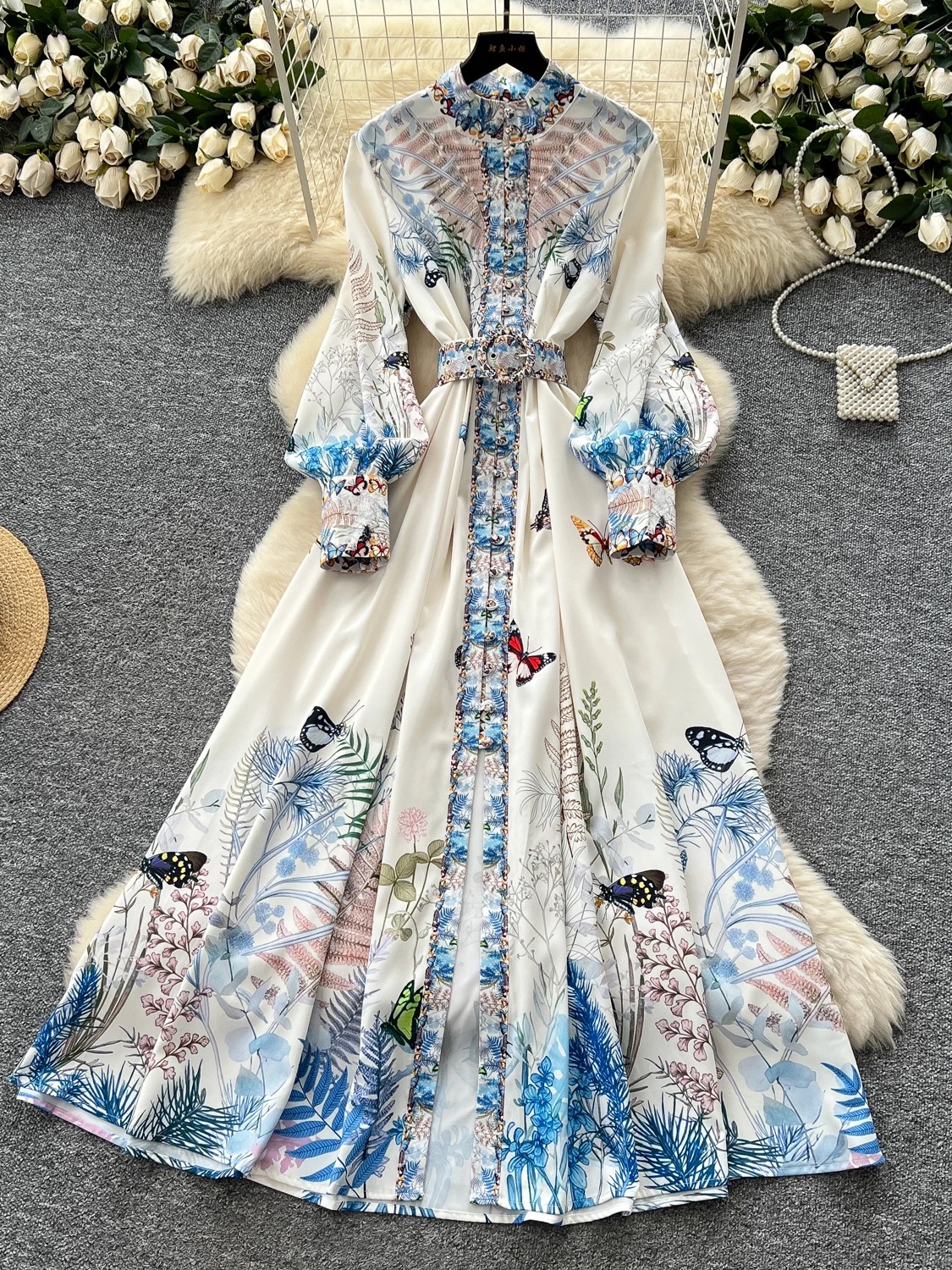 Island lover print dress ED158