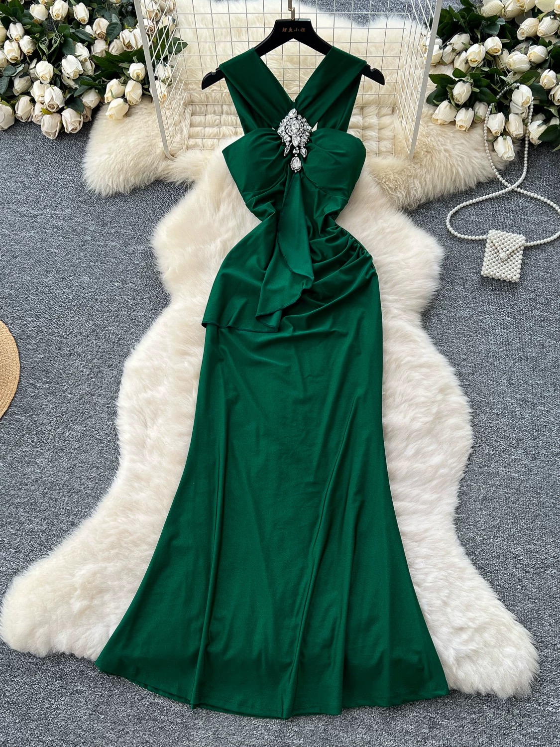 Paradise is calling date dress EVD165 image