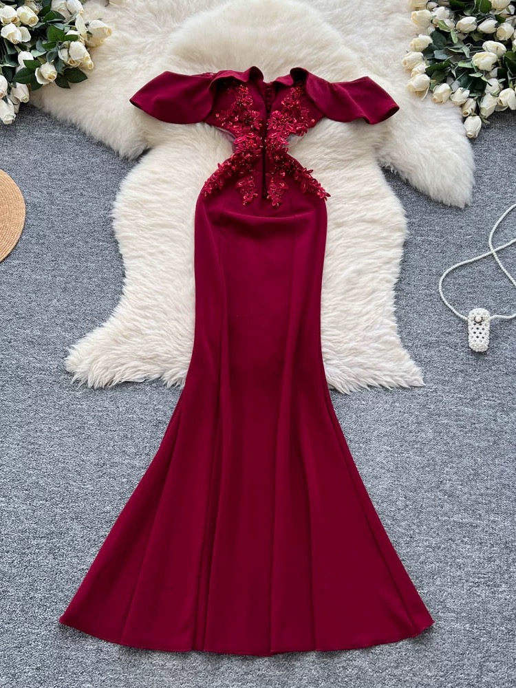 Moroccan nights designer dress EVD166 image