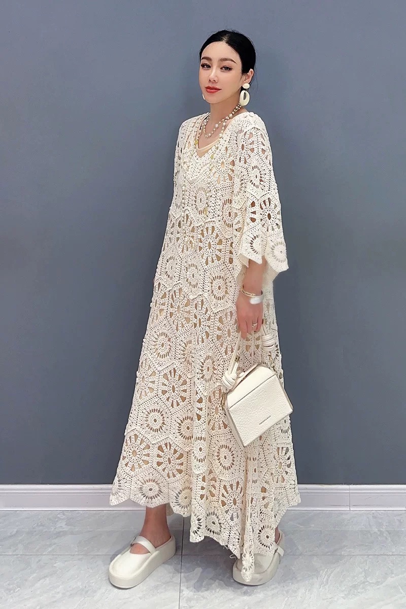 Going to see him knitted dress KD348 image