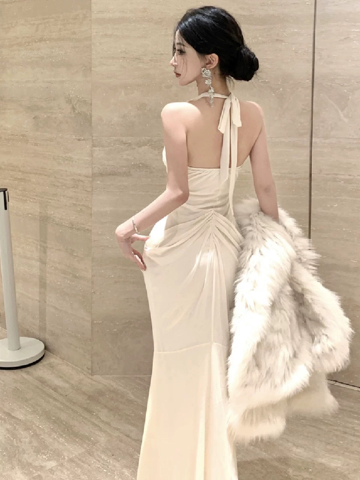 Trying for him dress EVD212 image