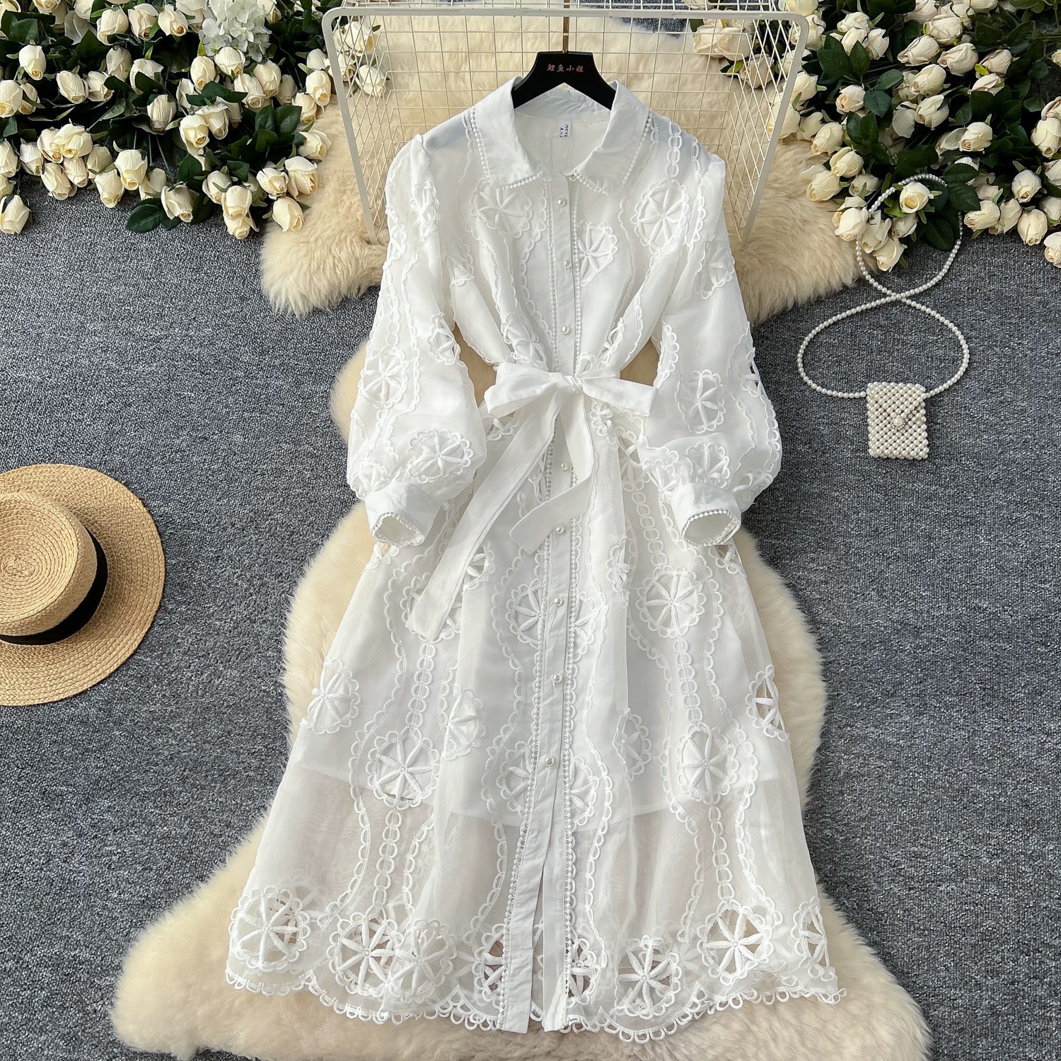 Time to leave lace dress FD683 image
