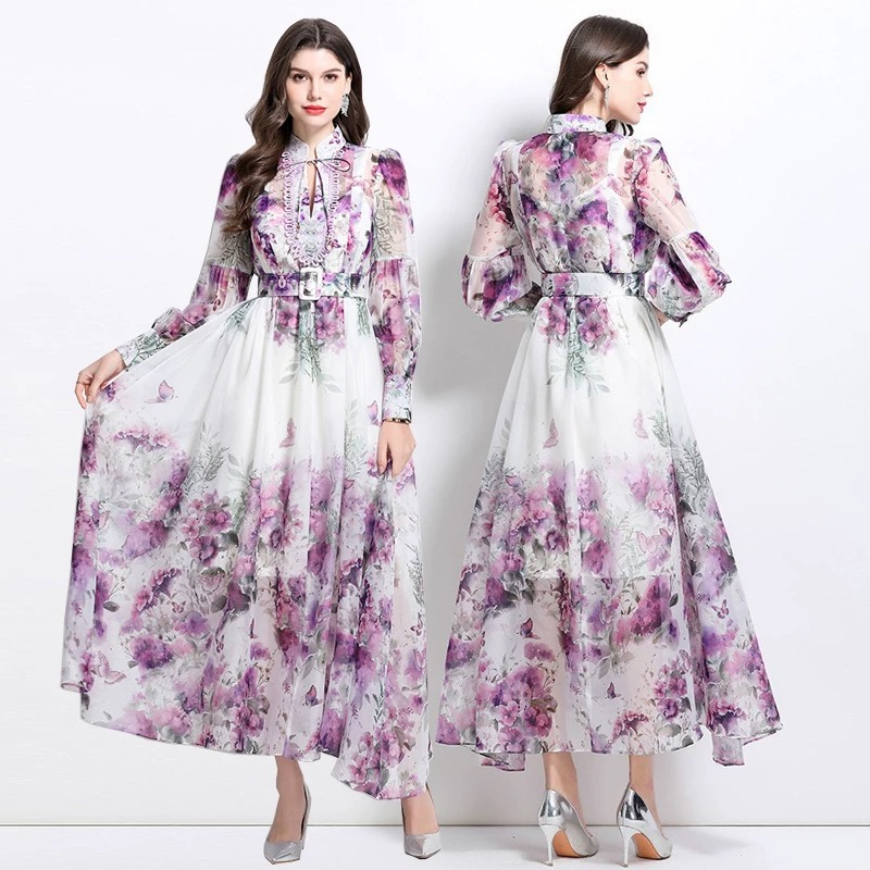 Must be heaven print dress ED175 image