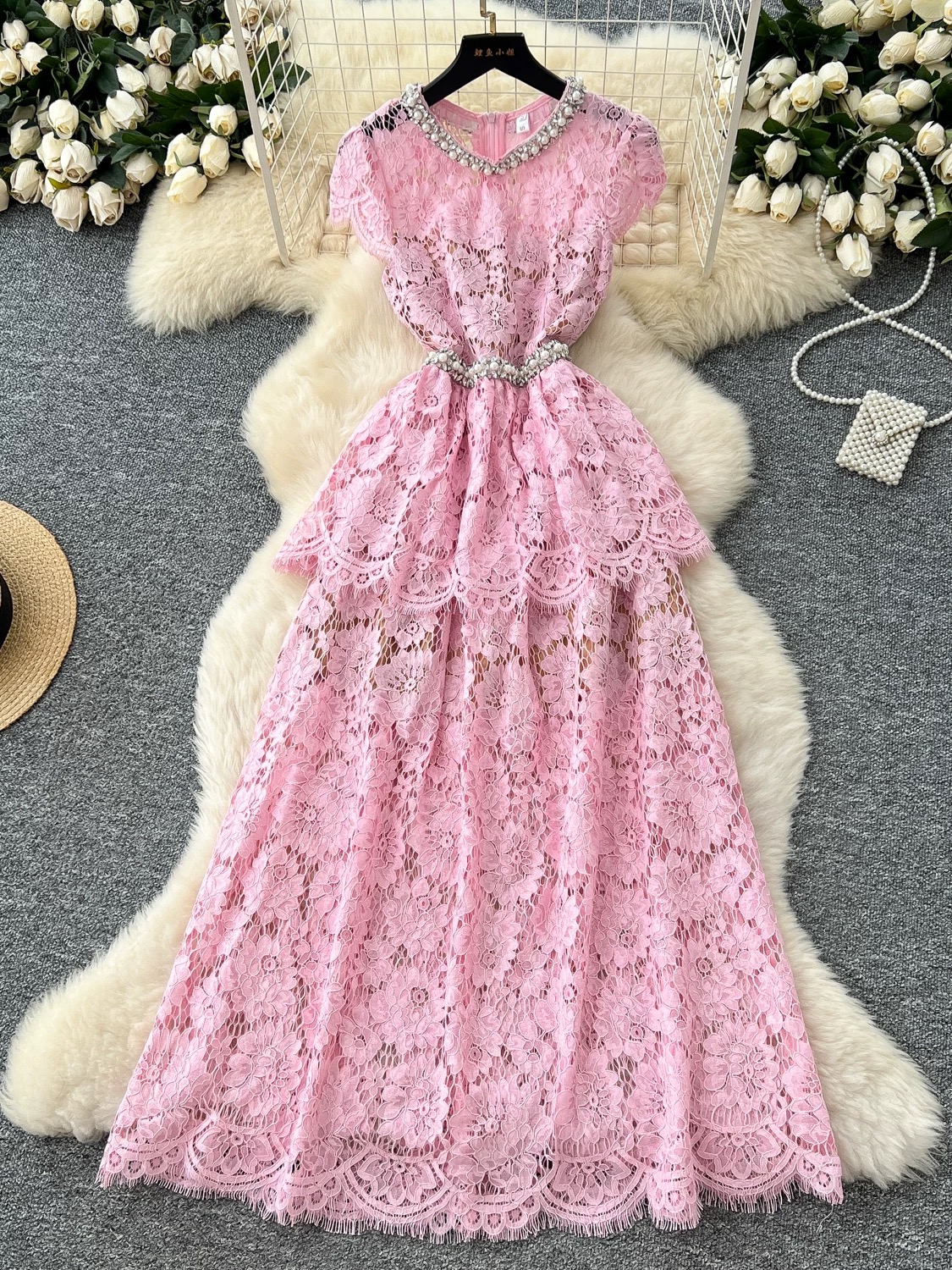 Alani lace dress FD398 image