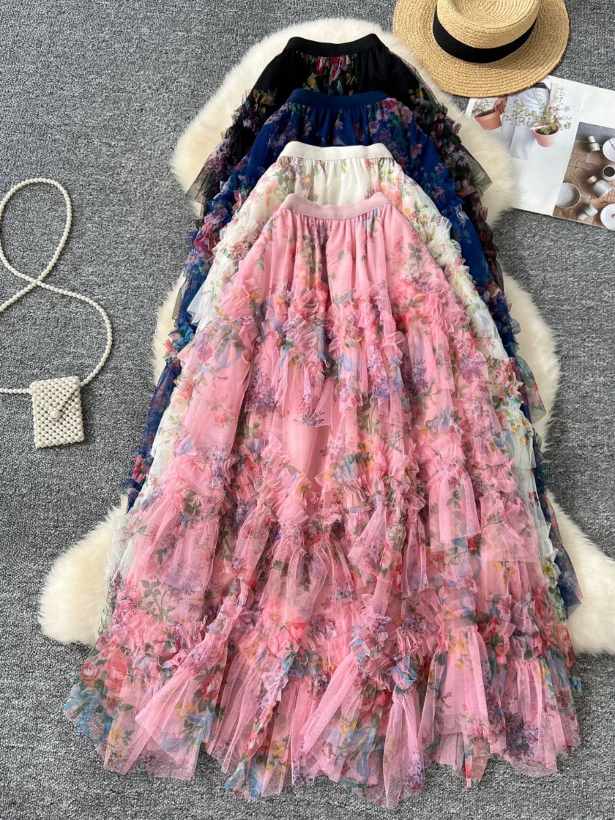 Boho baddie skirt CS217 image