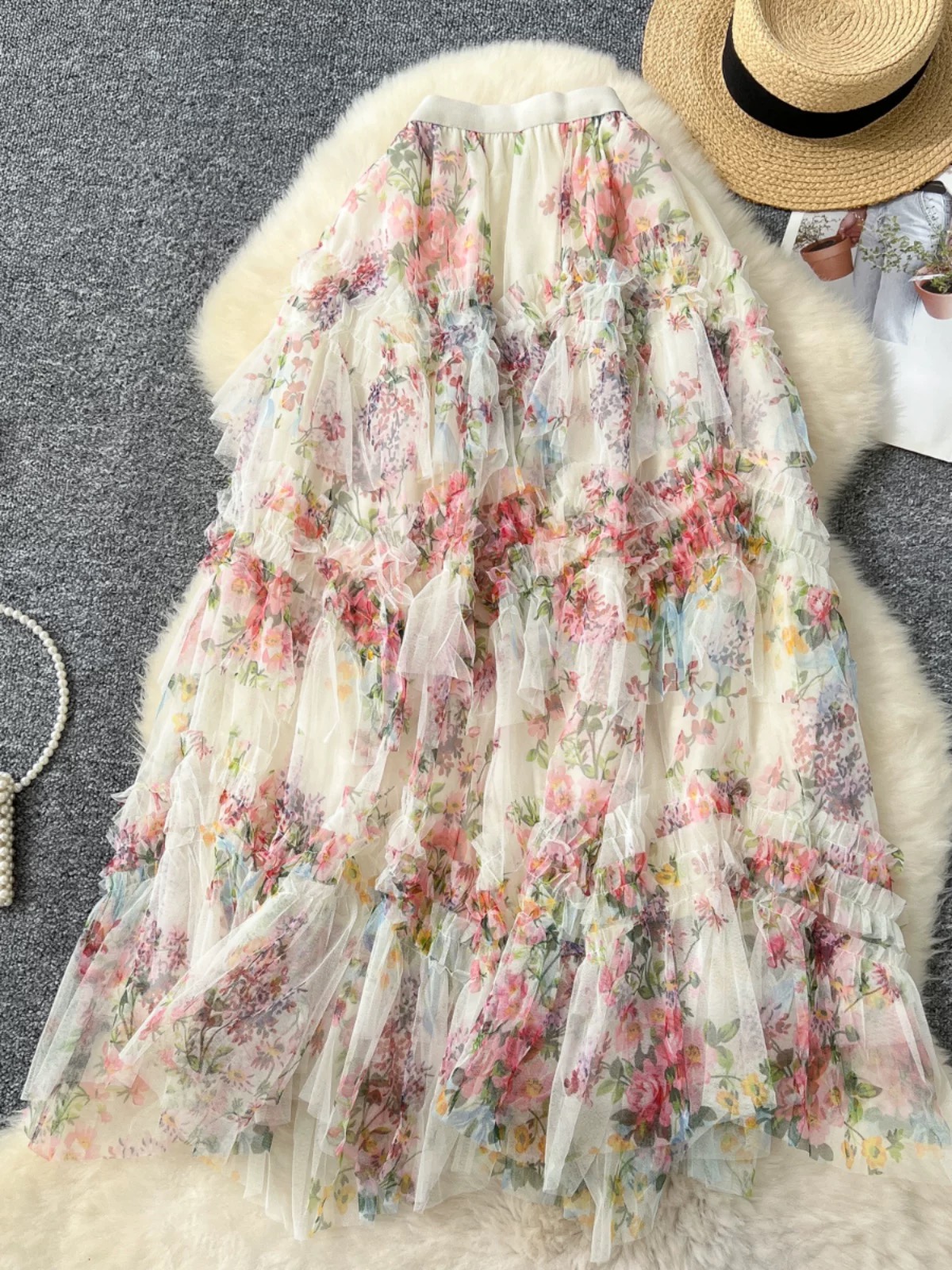 Boho baddie skirt CS217 image