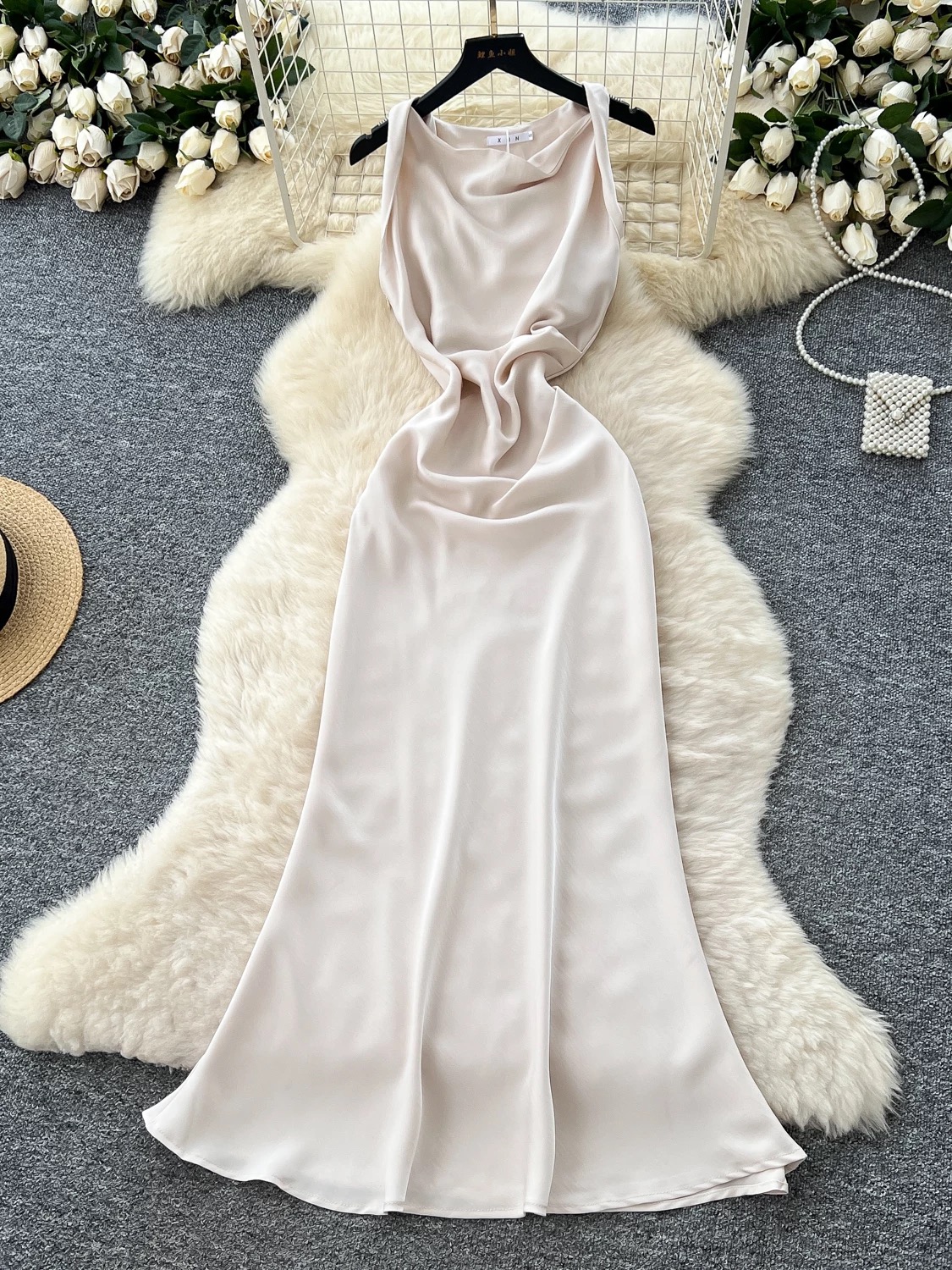 I can upgrade you silk dress FD541 image