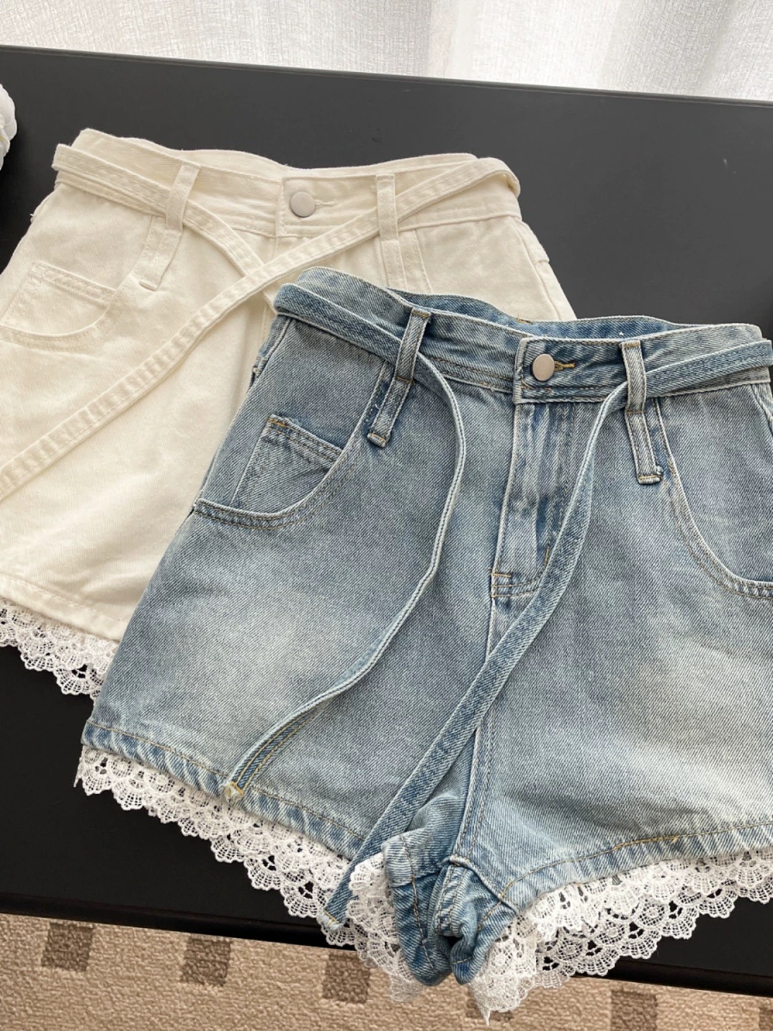 Sounds like a you problem denim shorts DS108 image