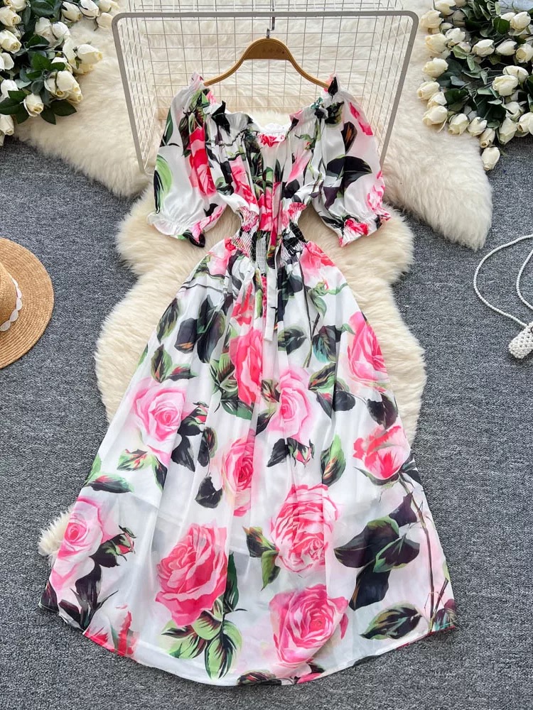 Sign the cheque floral dress CD693 image