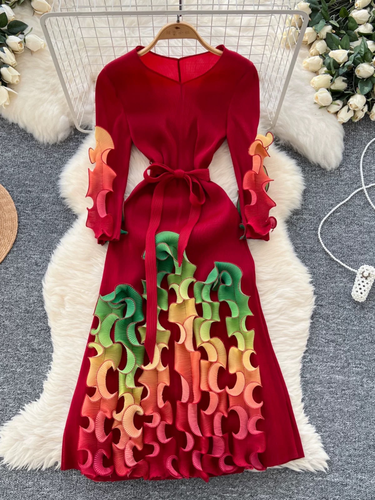 Diana dainty miyaki dress FD659 image