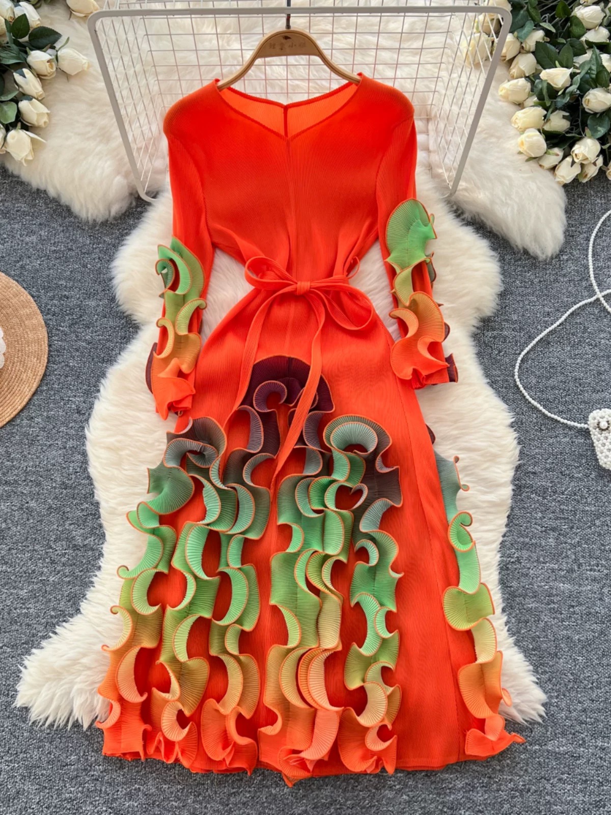 Diana dainty miyaki dress FD659 image