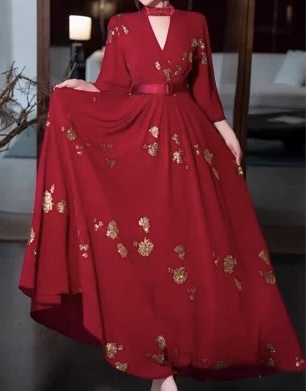 No drama dress FD1015 image