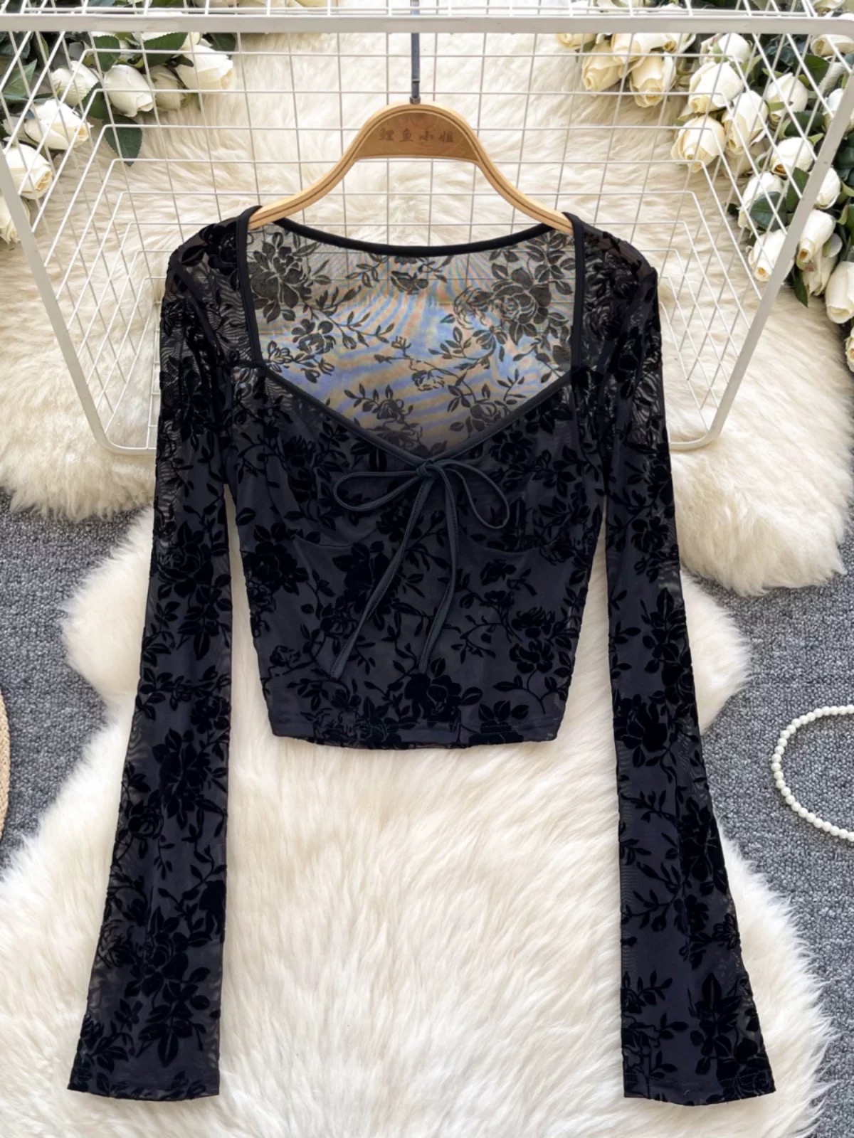 Casual meets black top CTO789 image