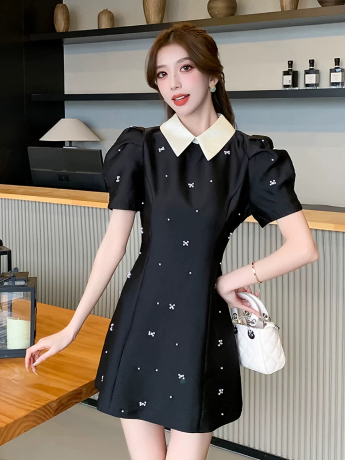 Monochrome babe dress FBC374 image