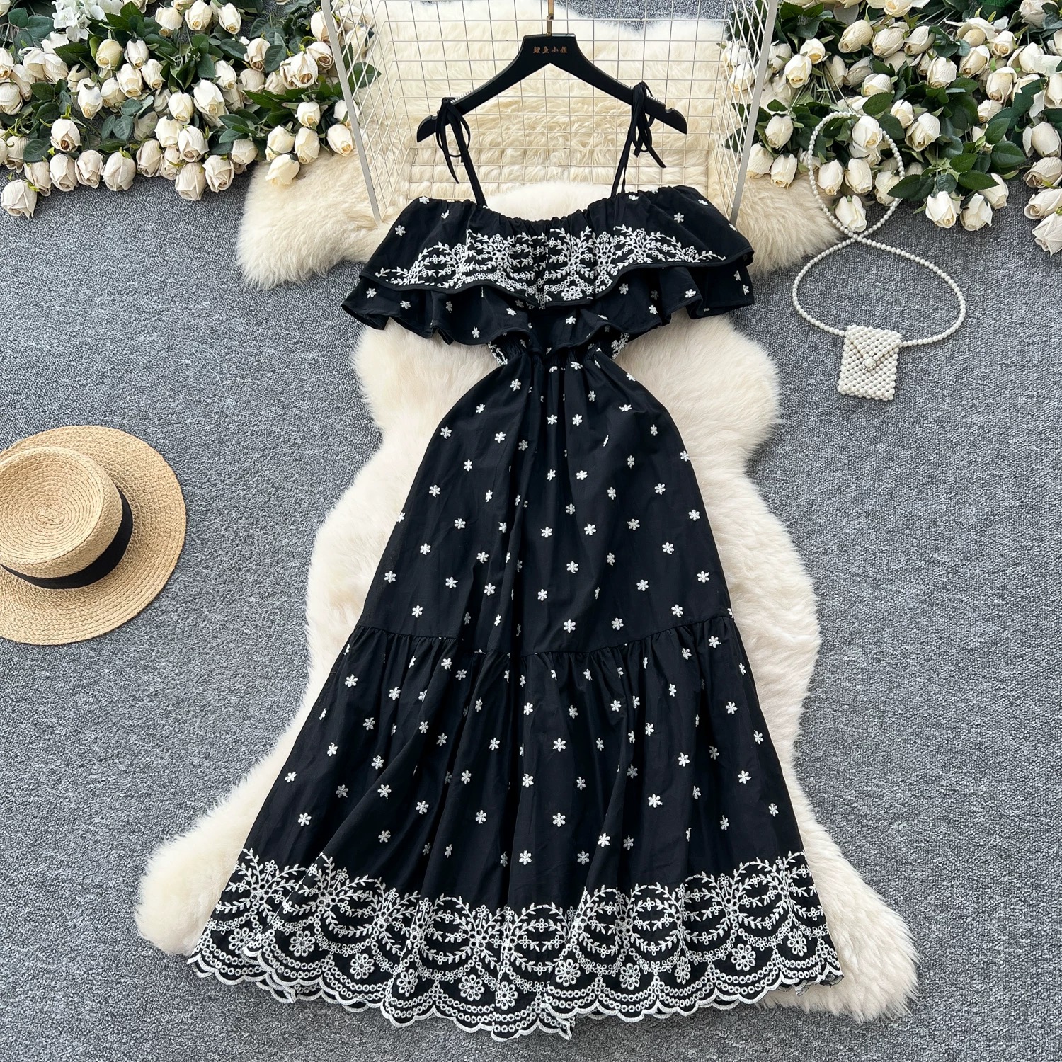 Body is an art lace dress CD698 image