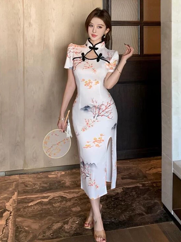 Always petty qipao dress Q212 image