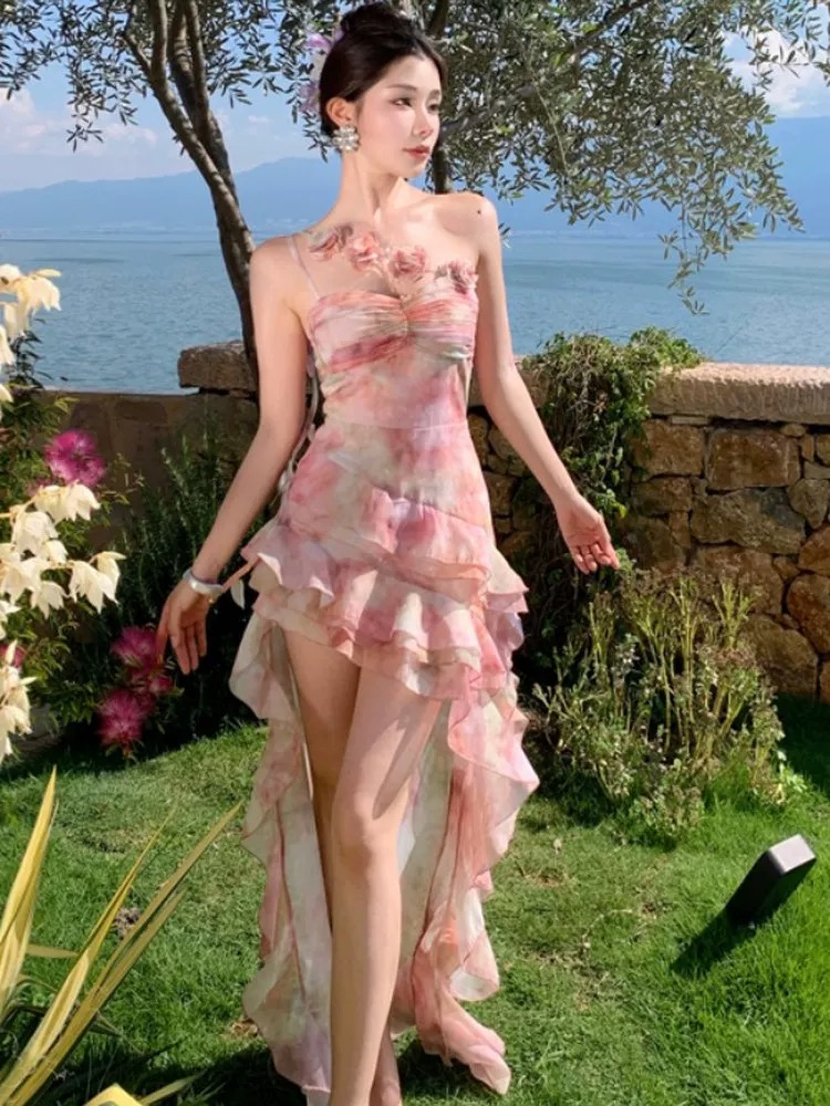 Subtle babe fluffy dress CD683 image