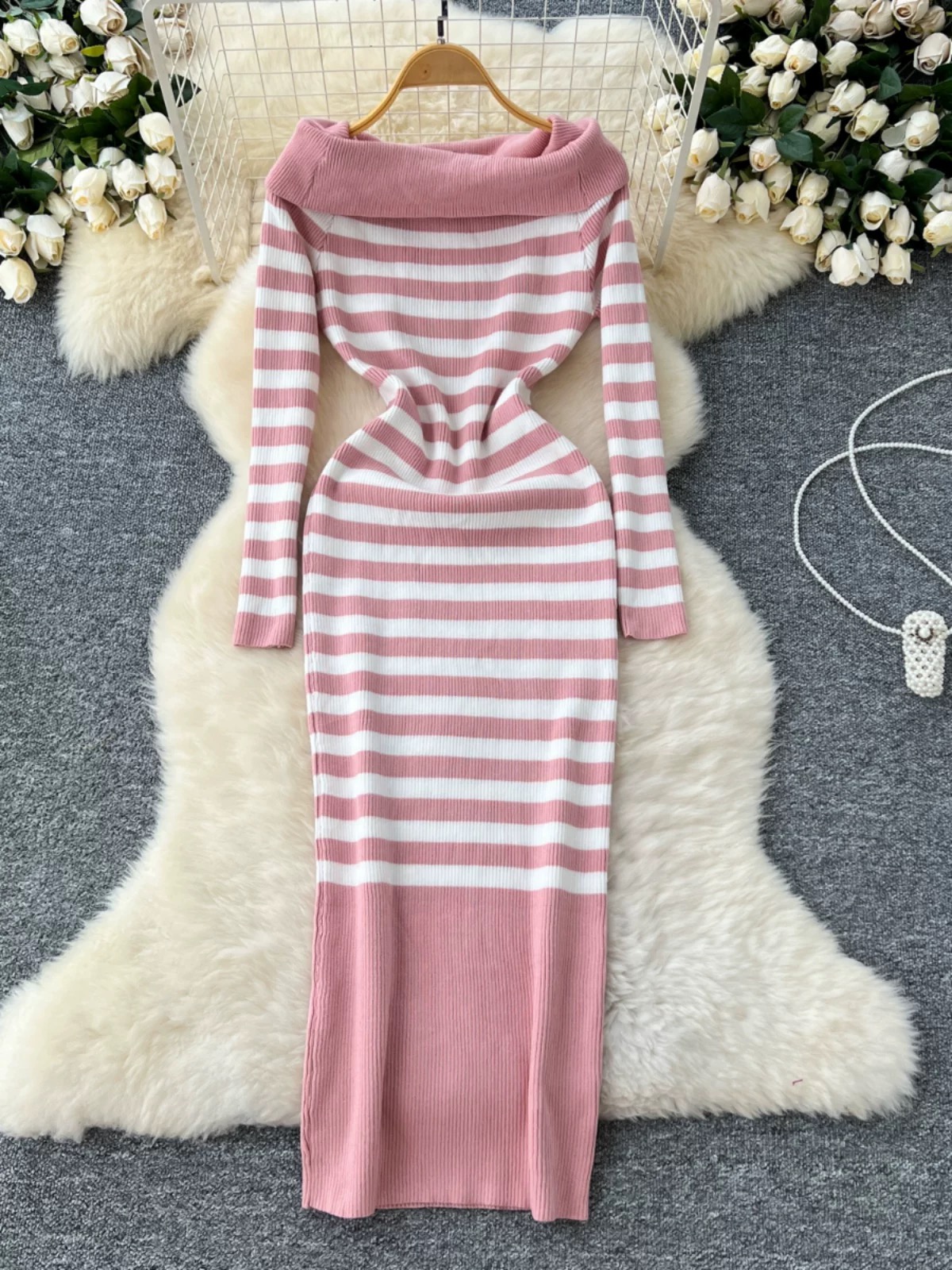 Midnight coziness dress KBC281 image