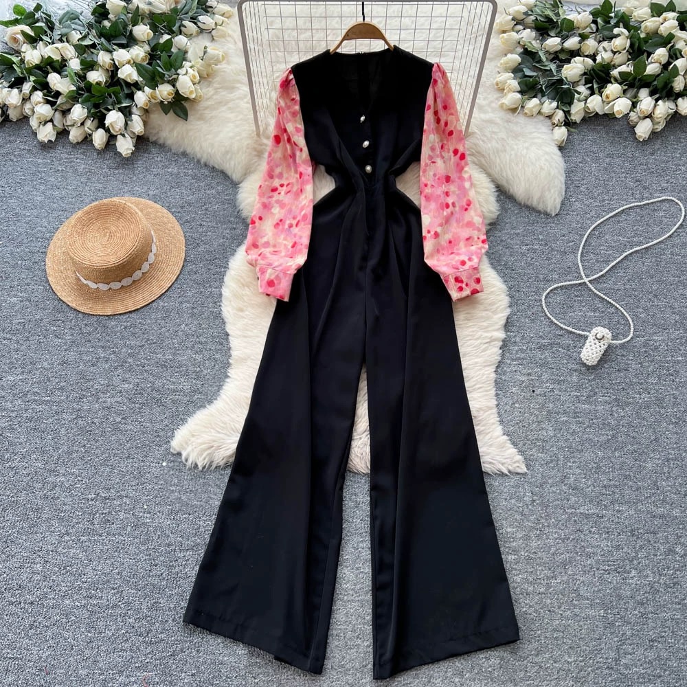 Summer bloom jumpsuit FJ138 image