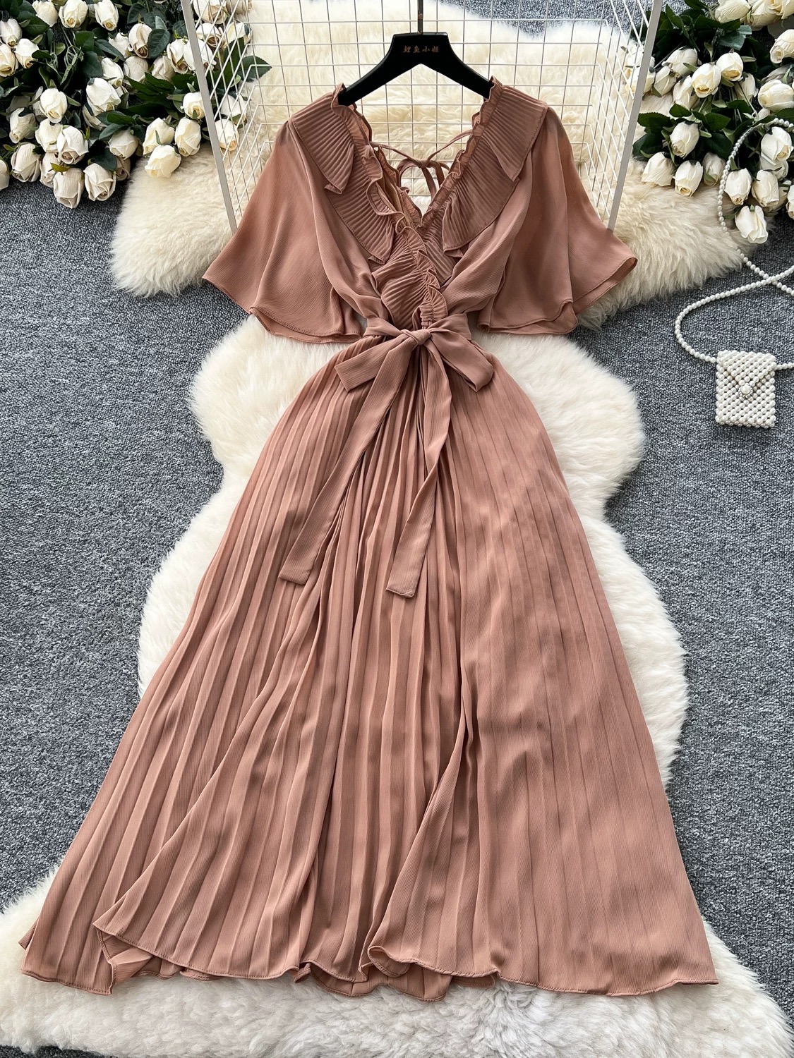 Sunset season beach dress CD333 image