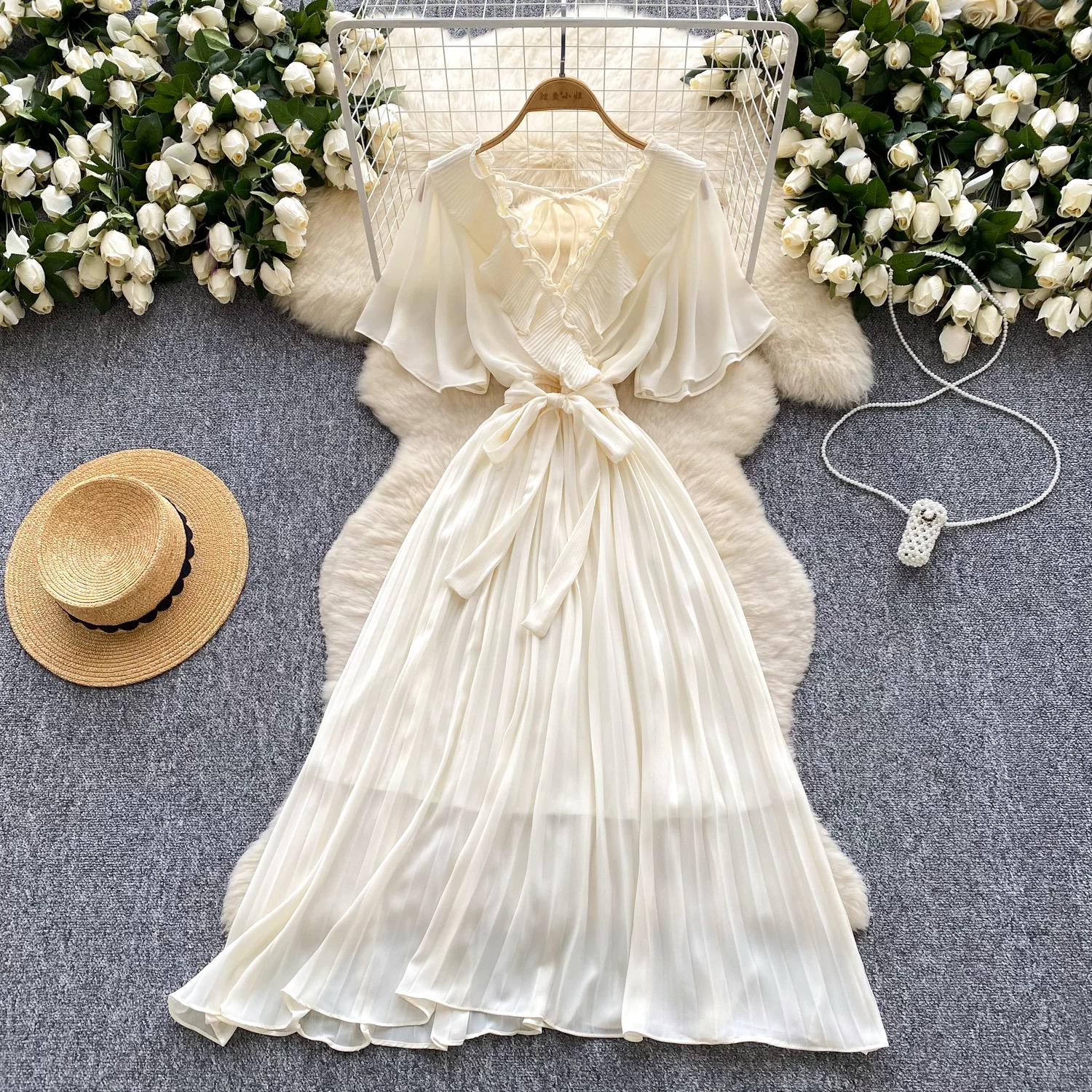 Sunset season beach dress CD333 image