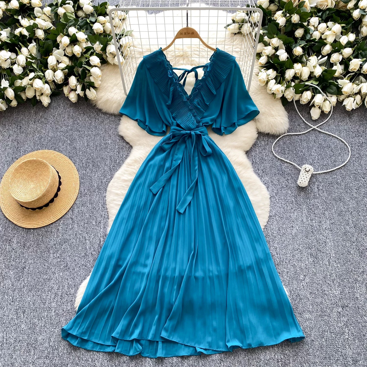 Sunset season beach dress CD333 image