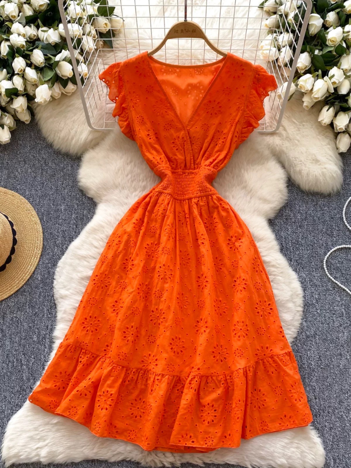 Pretty girl privilege lace dress CD2289 image