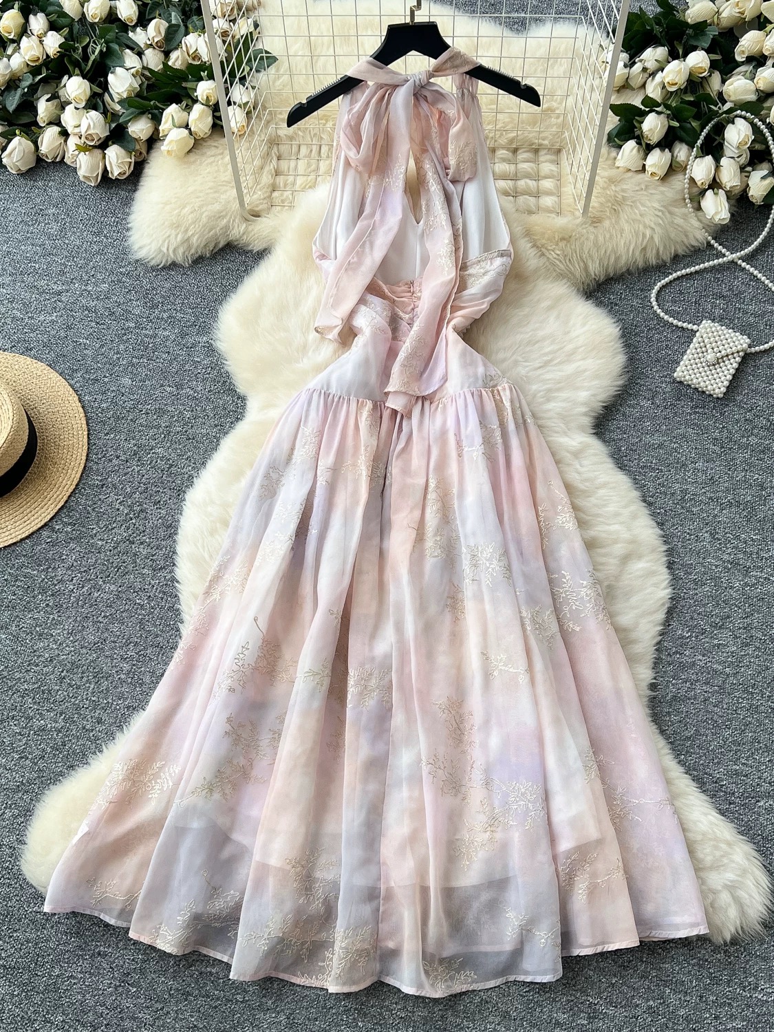 Pink me away dress CD328 image