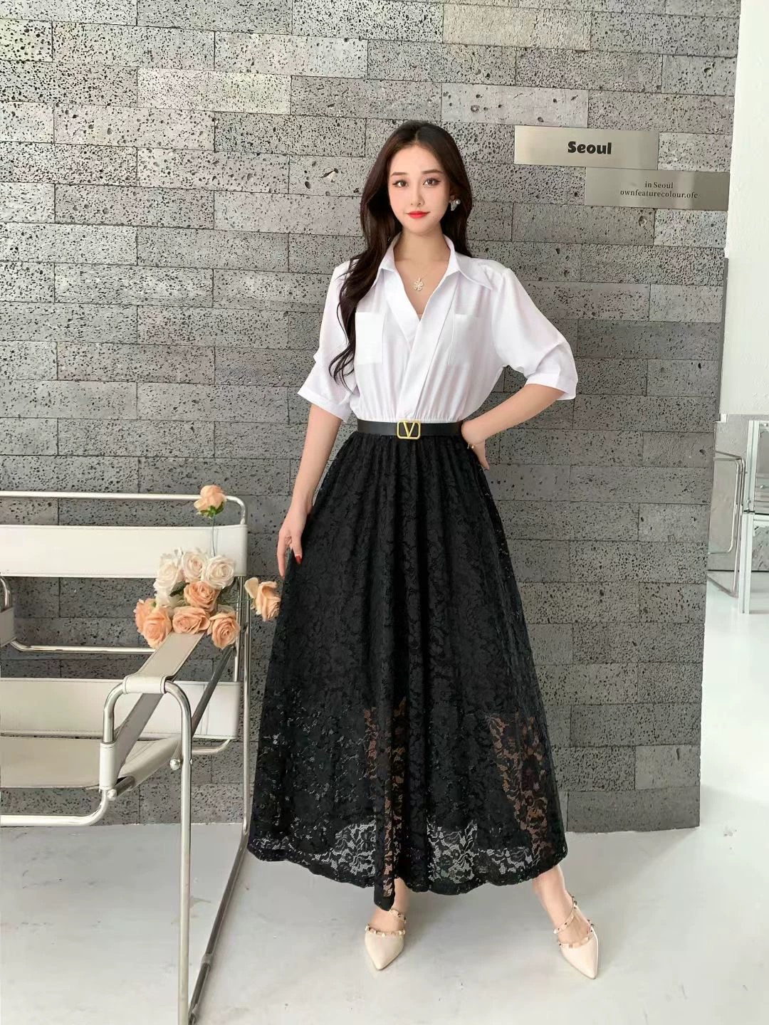 Try your luck lace dress FD1004 image