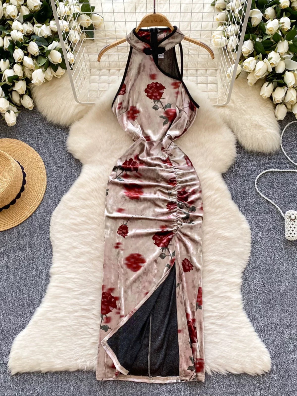 Sparkle away qipao dress Q234 image