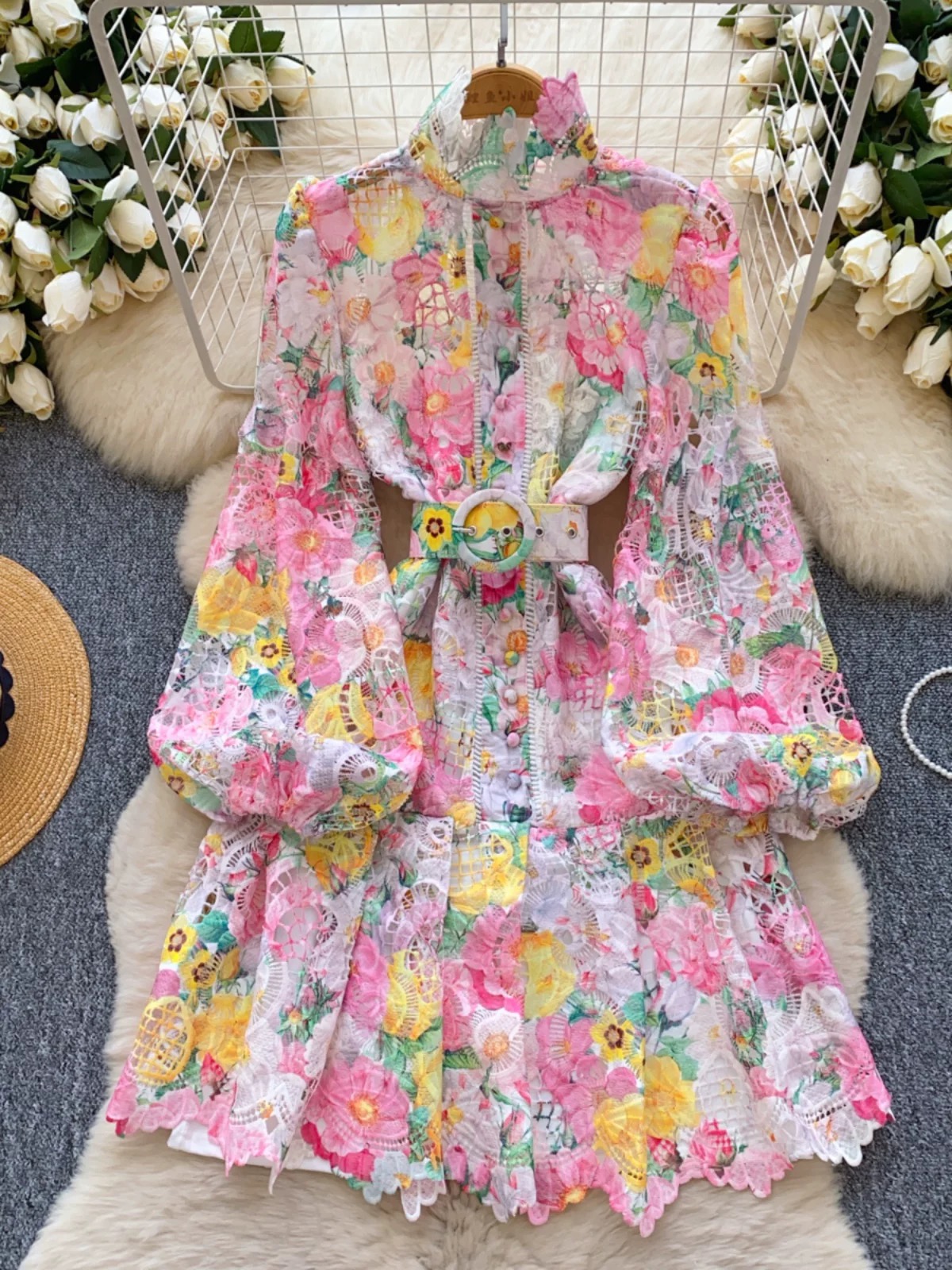 Summer fling lace dress & camisole FD1503