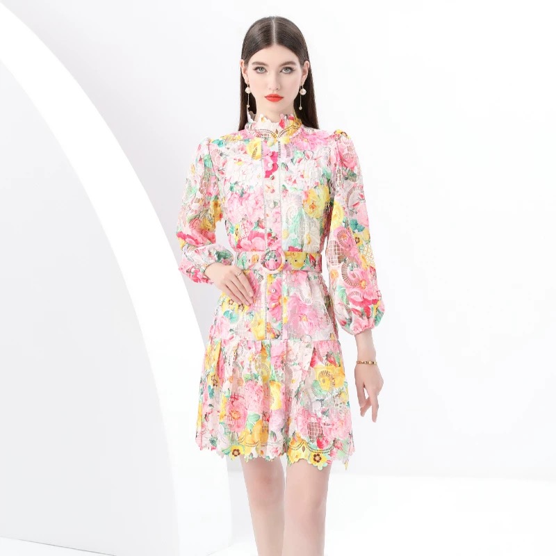 Summer fling lace dress & camisole FD1503 image