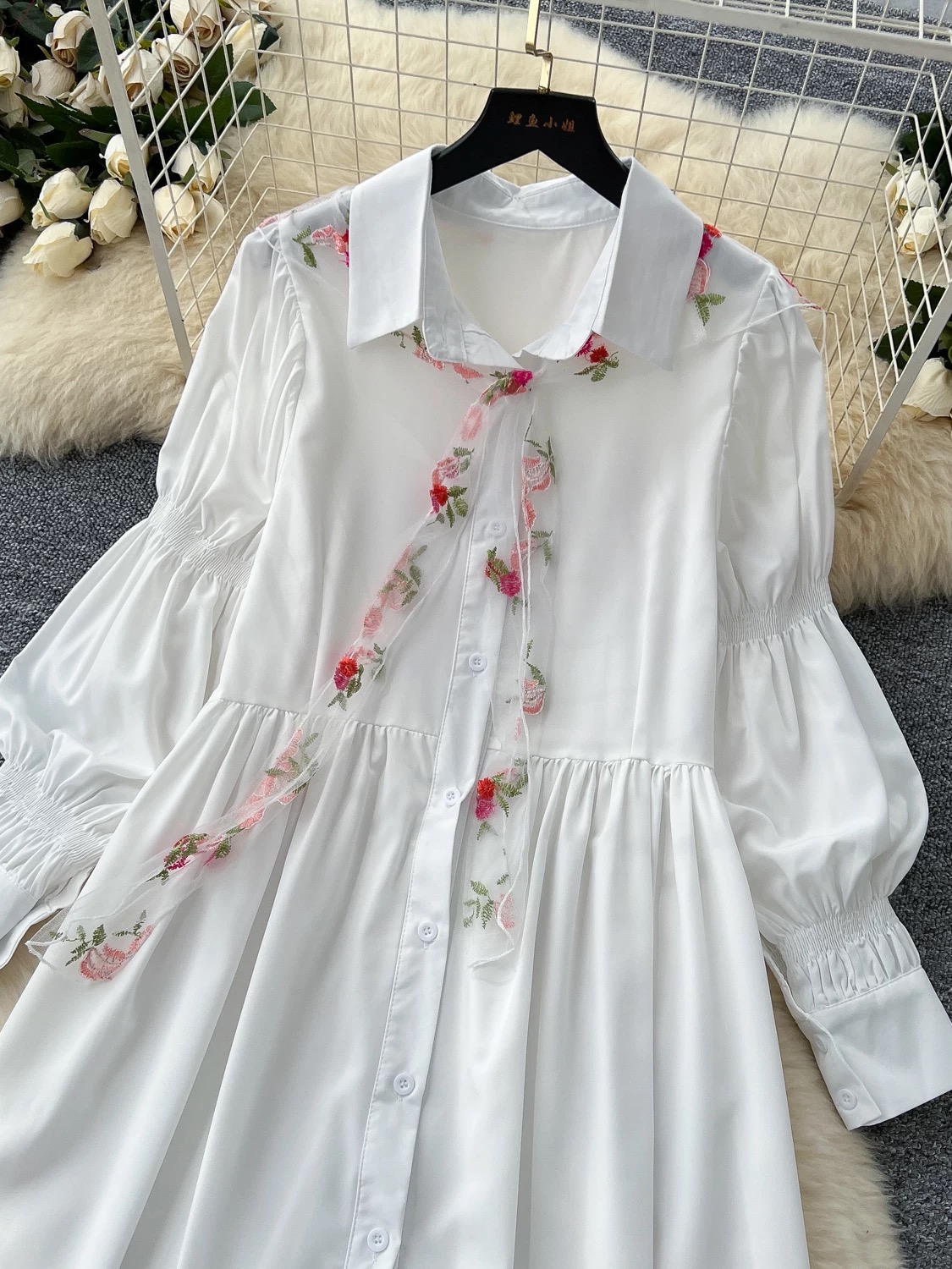 Dripped in finesse shirt dress SD116 image