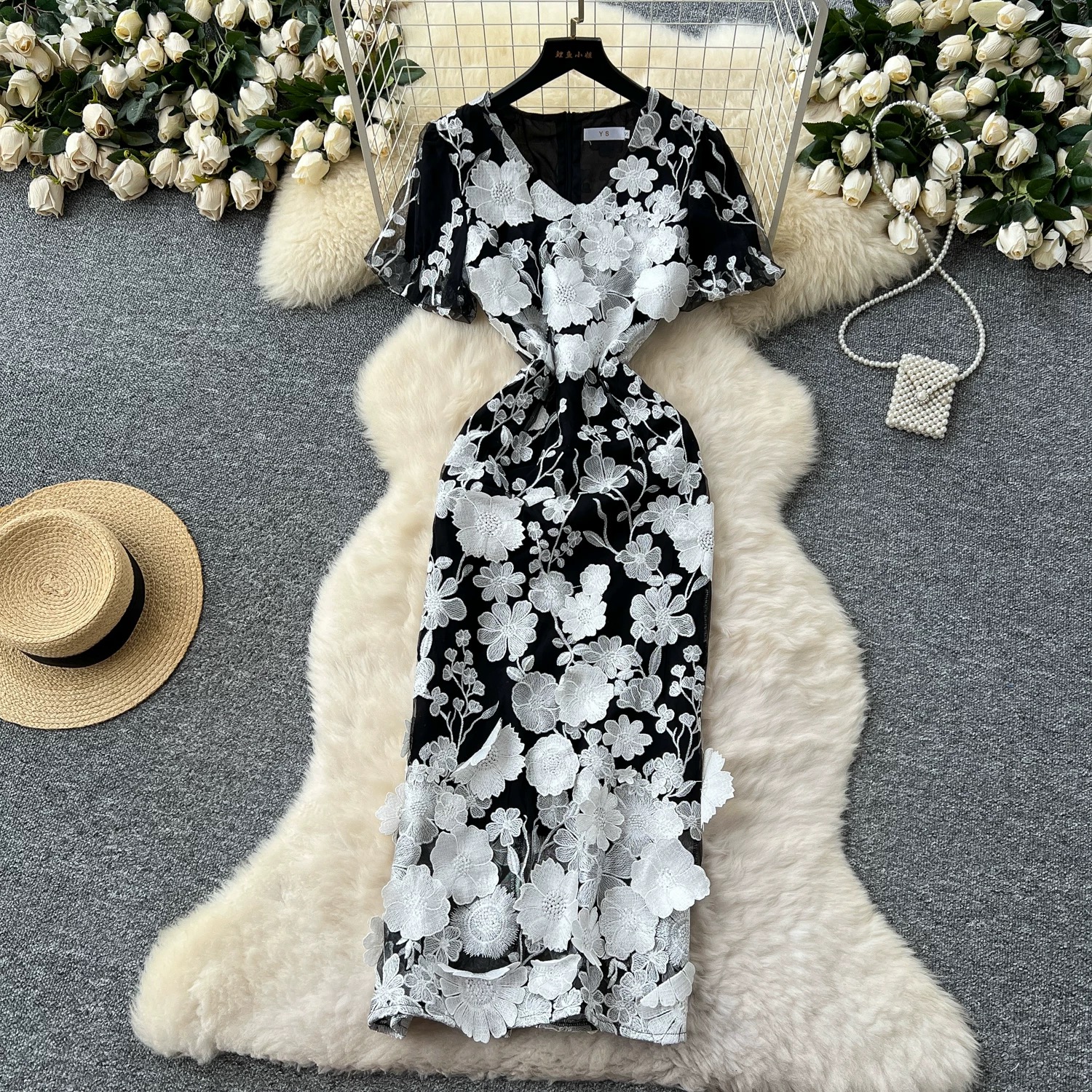 Trust the energy lace dress FBC391 image