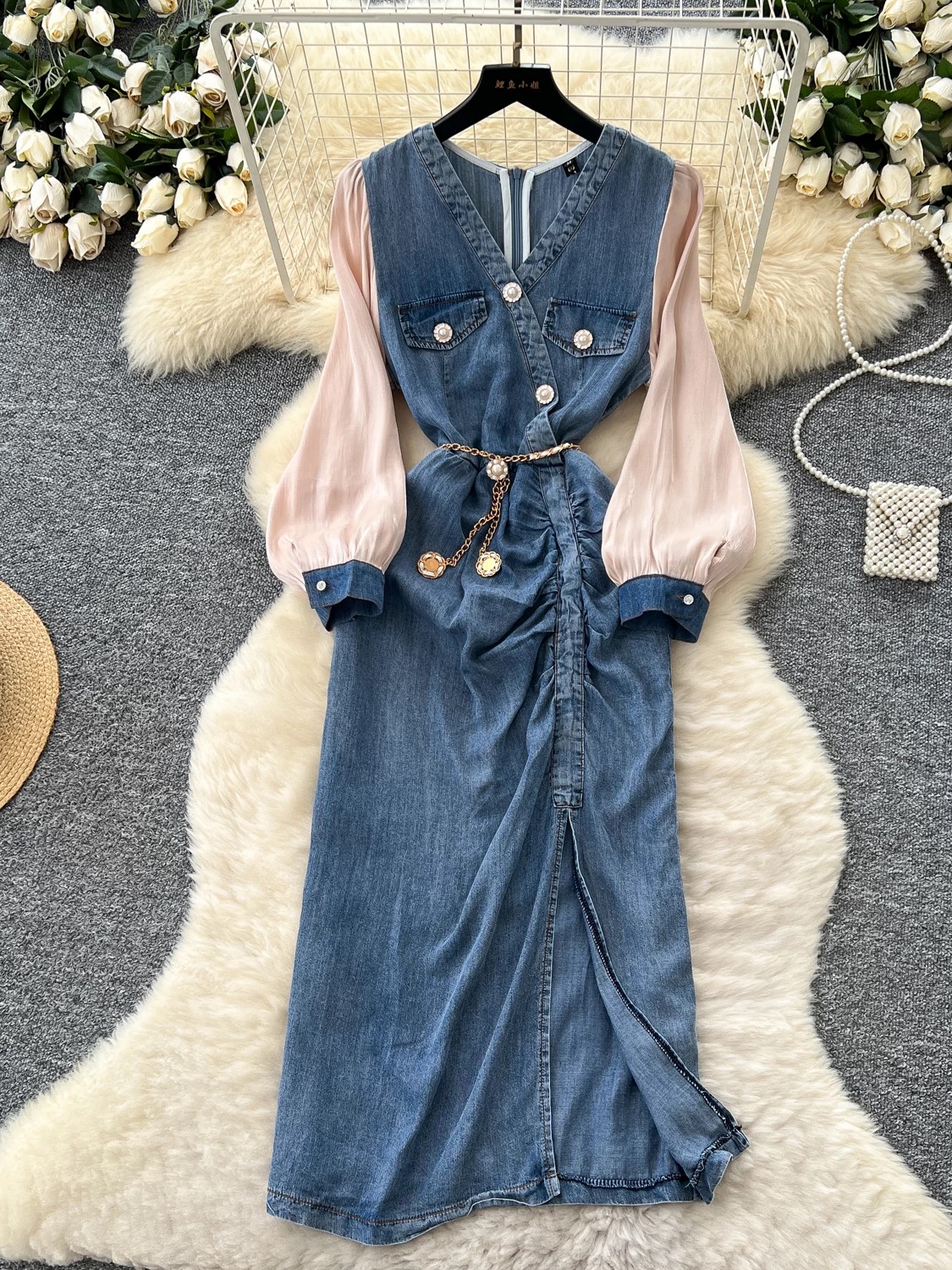 Whitney Houston dress DD118