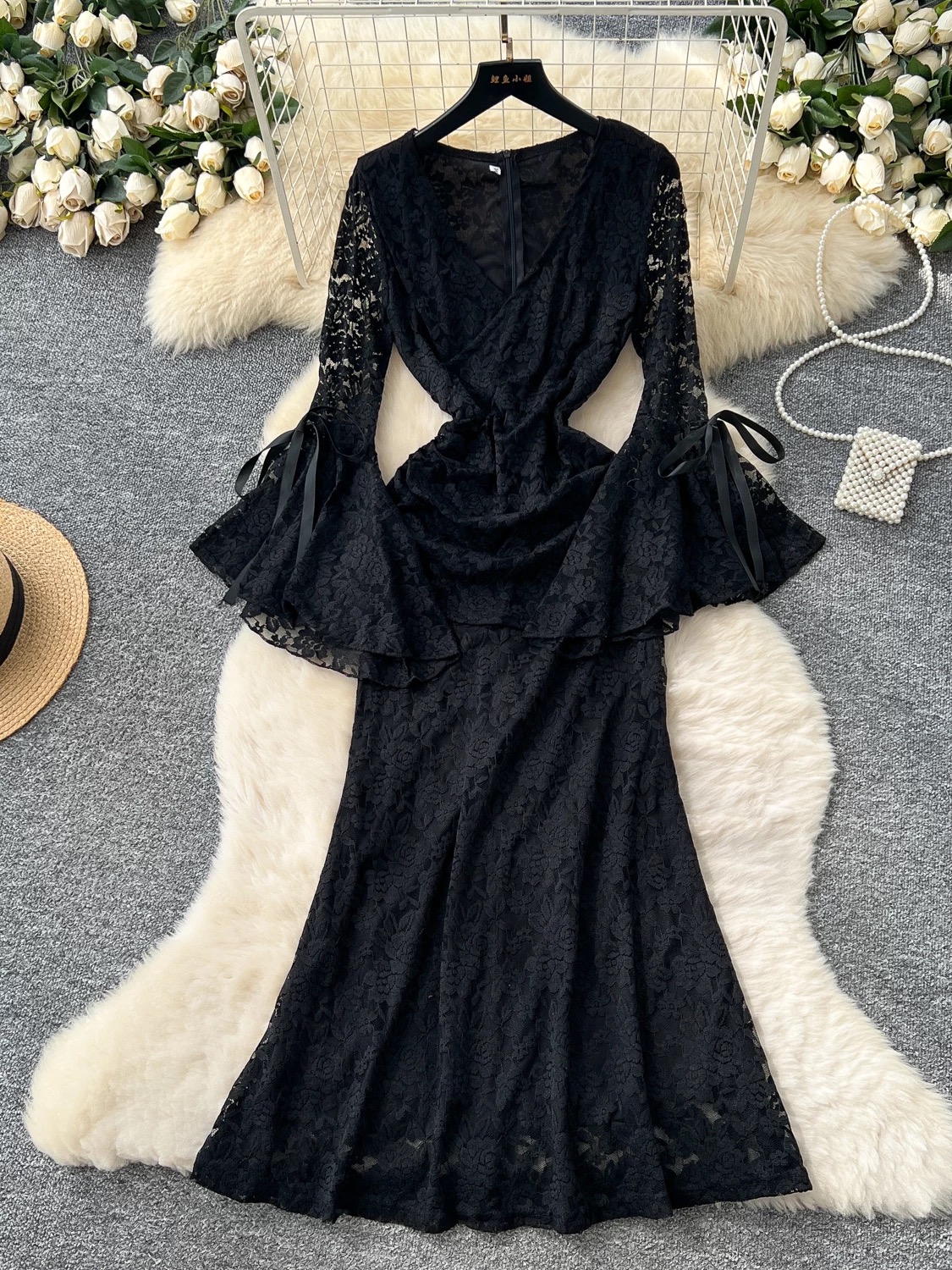 Embracing all of me lace dress FD1506