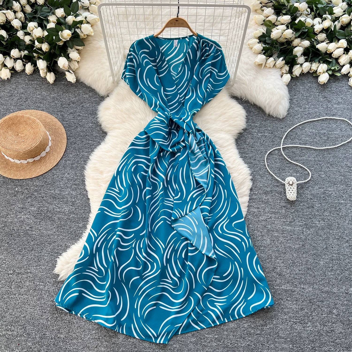 Follow the petals dress CD1332 image