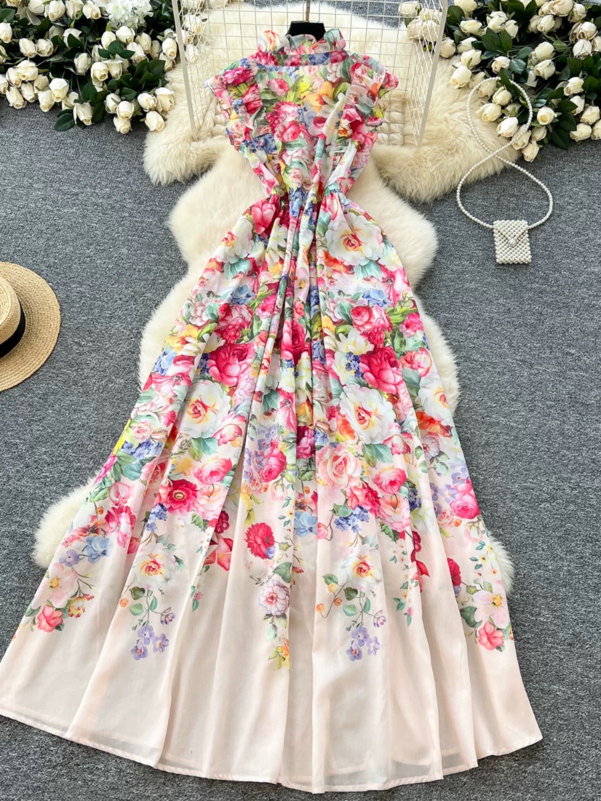 Wings up shirt dress ED436 image