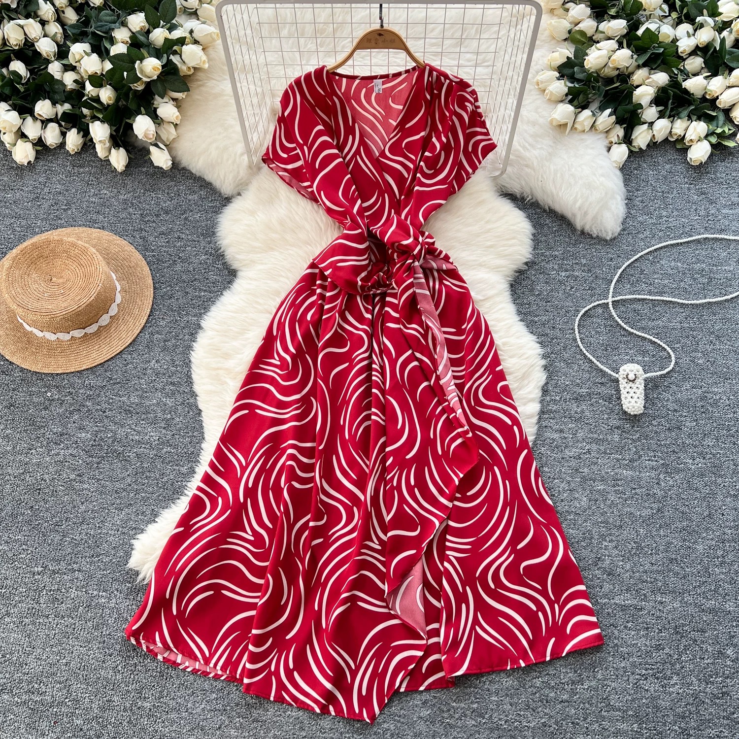 Follow the petals dress CD1332 image