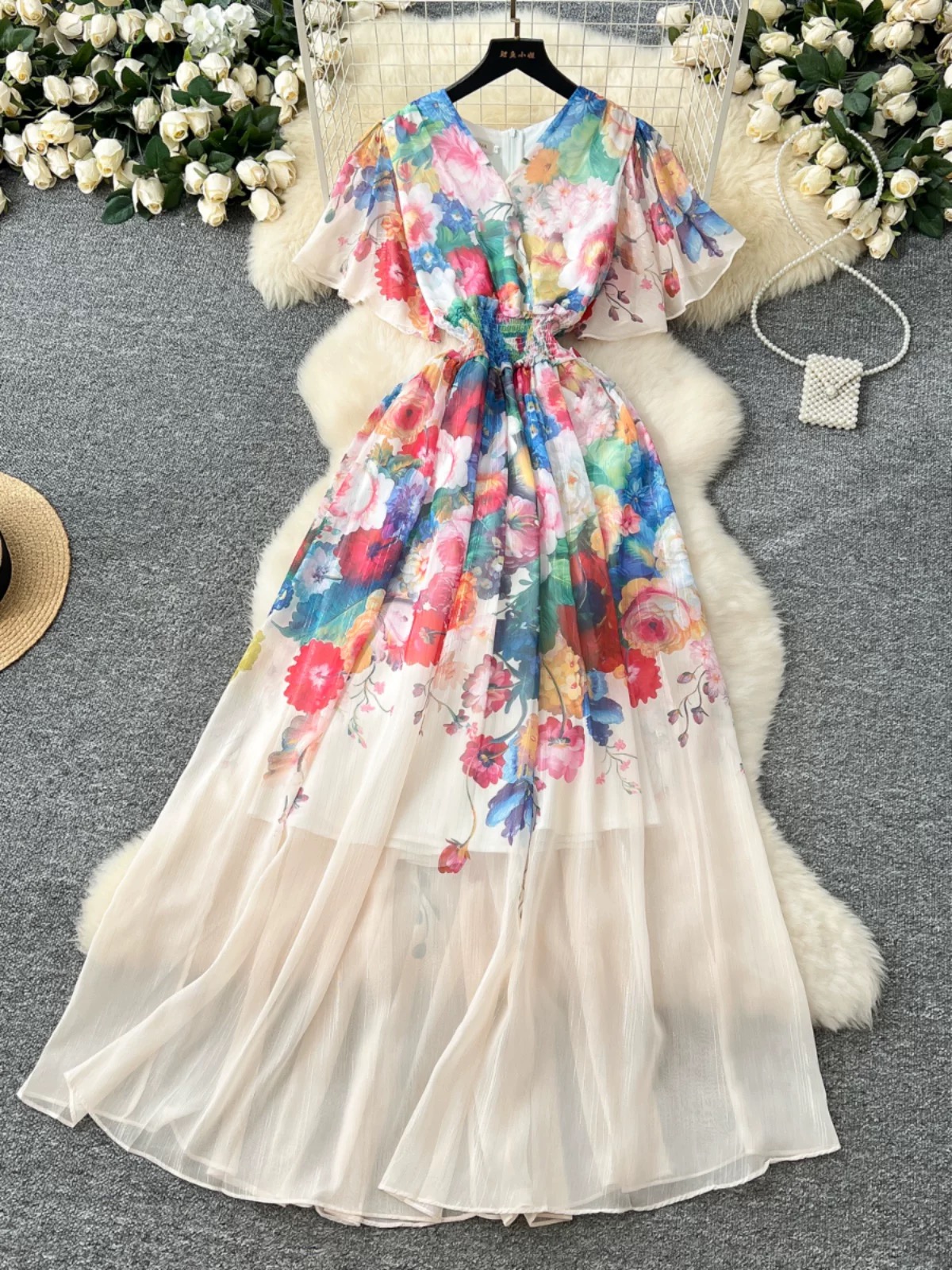 Mysterious vibes dress ED447 image