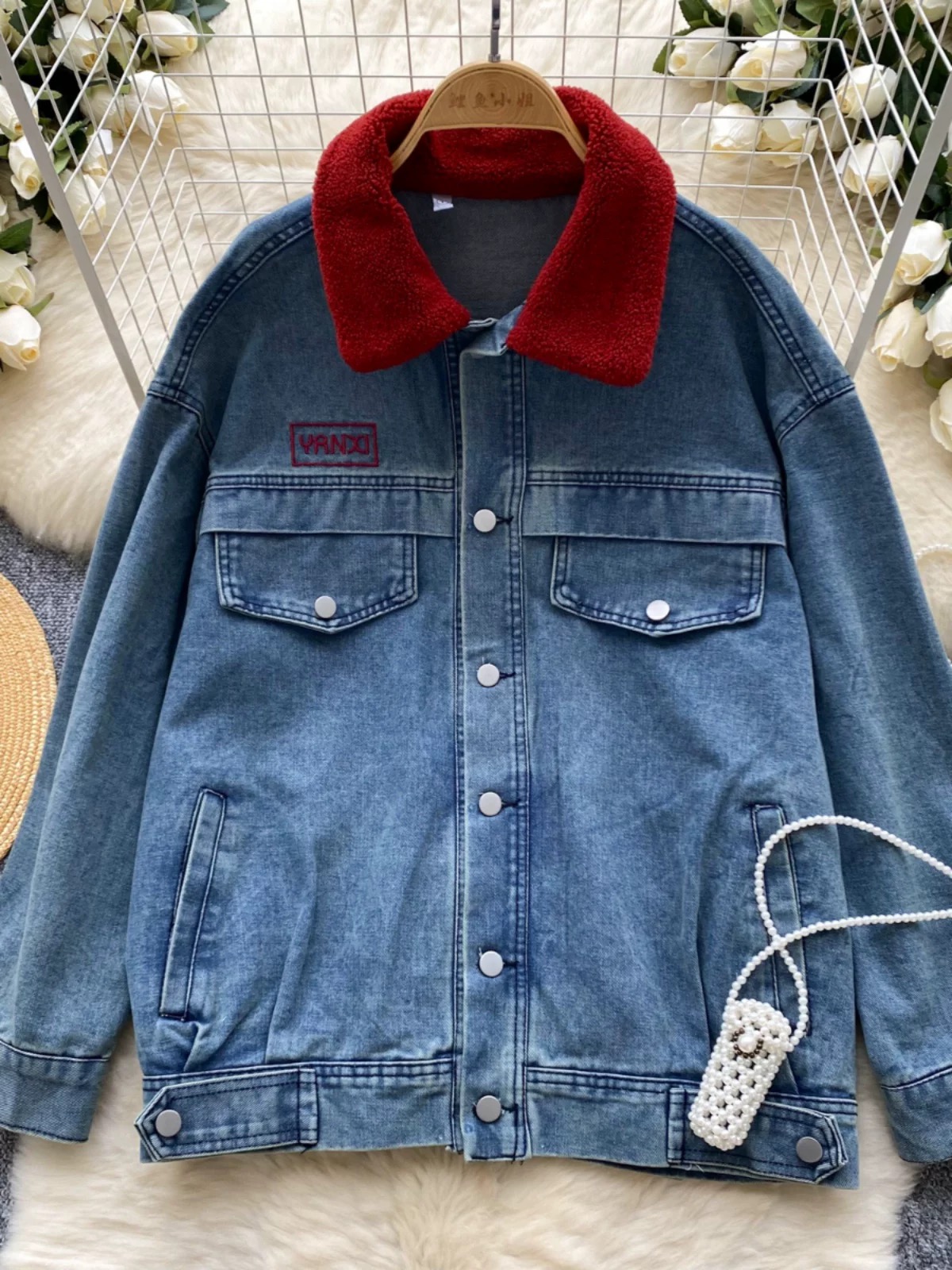 Moving too fast denim jacket DJA132 image