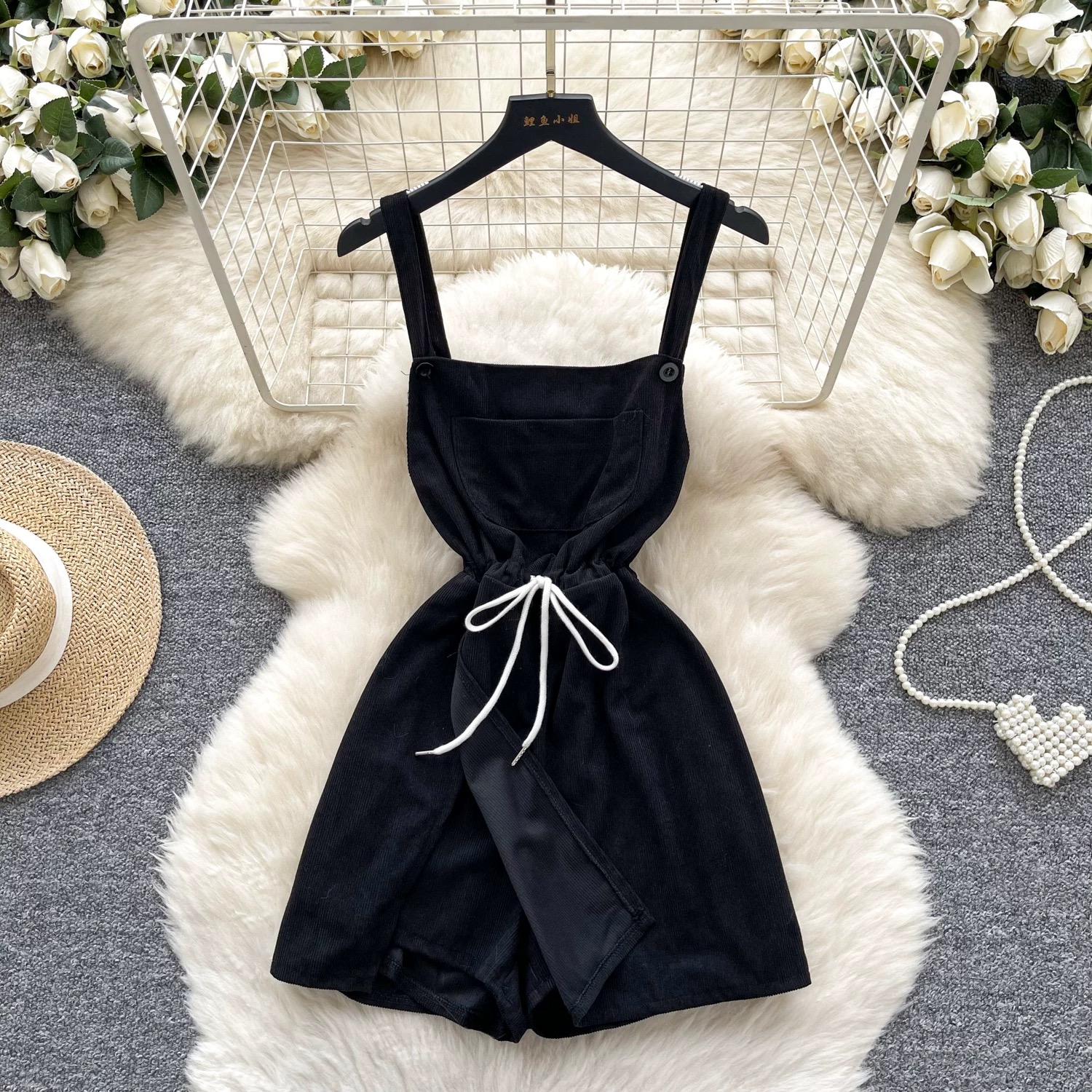 Fufill your desires corduroy jumpsuit JRZZ642 images