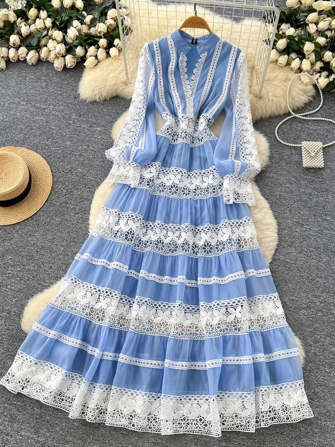 Slay row lace dress FD1511 images