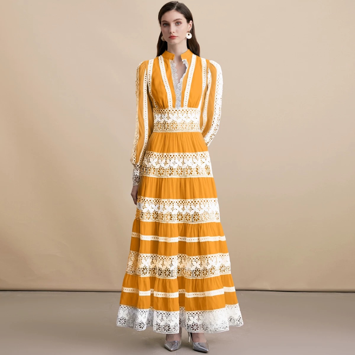 Slay row lace dress FD1511 image