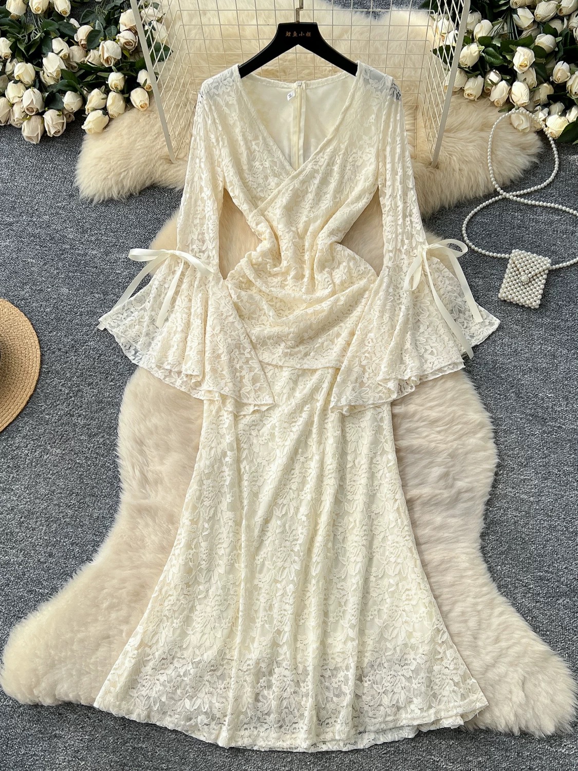 Embracing all of me lace dress FD1506 image