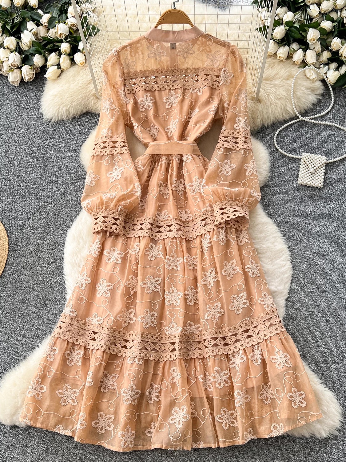 Your biggest fan lace dress FD1507 image