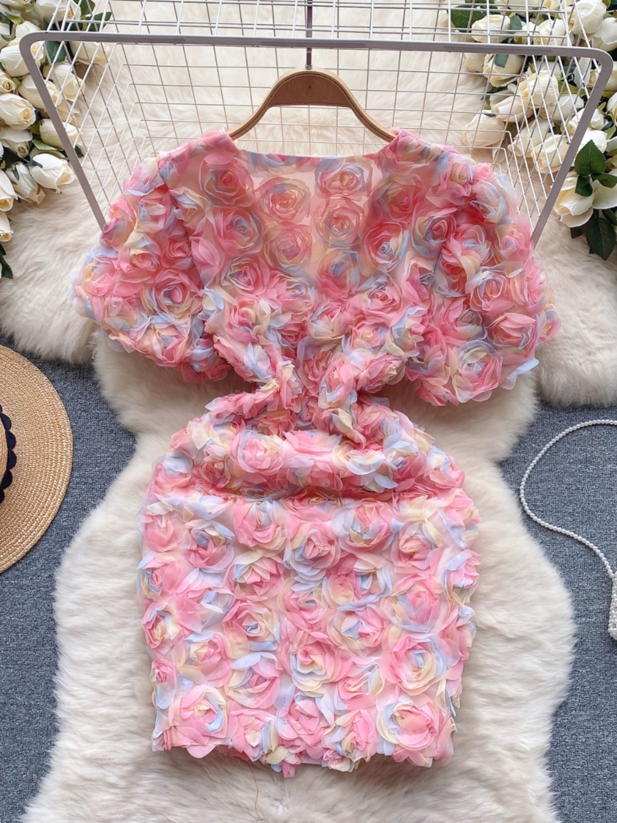 Sacred slay floral dress EBC245 image